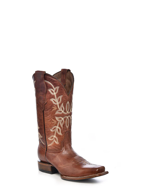 Cognac Embroidery by Corral