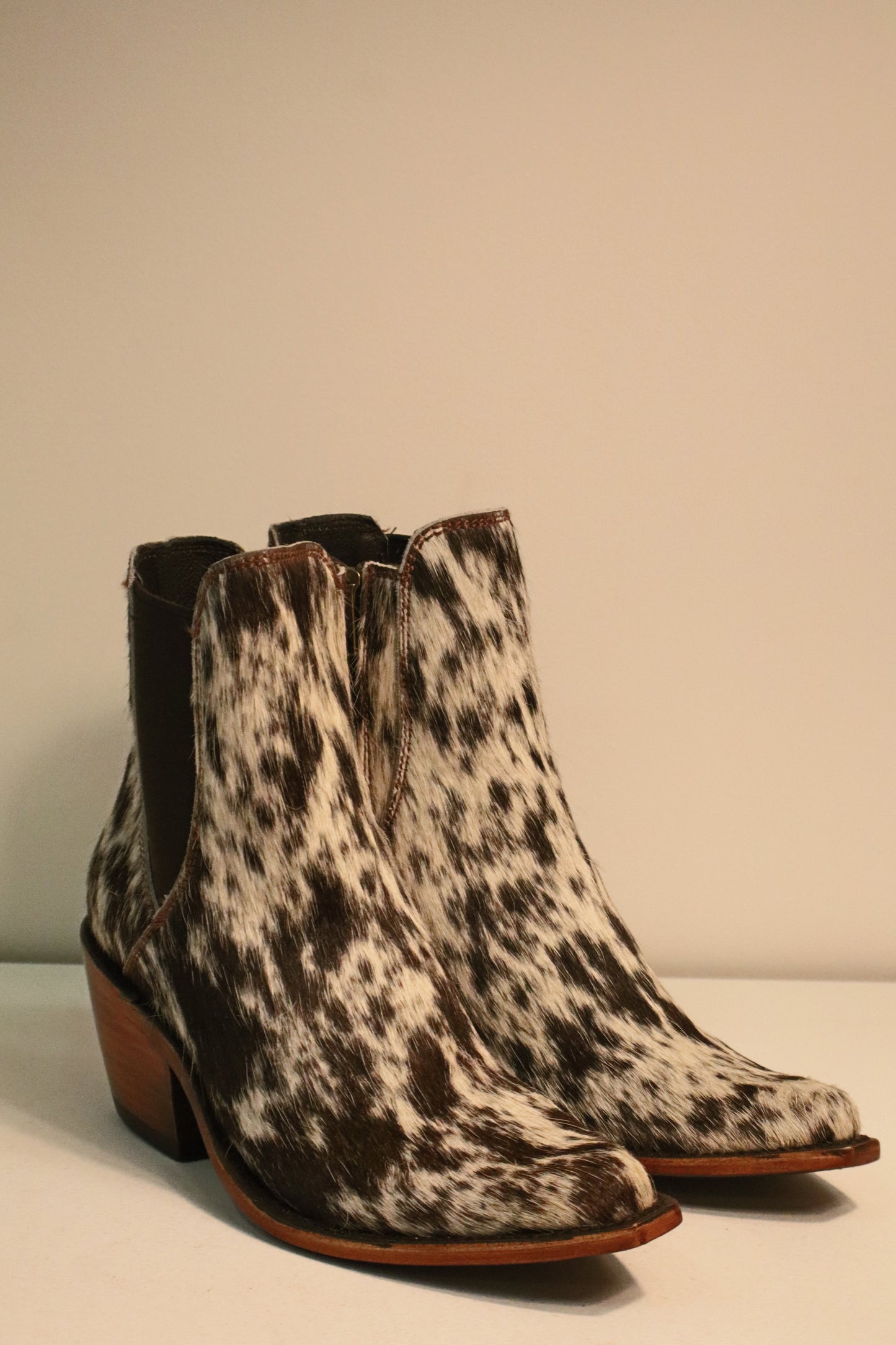 Cowhide Bootie by Liberty Black