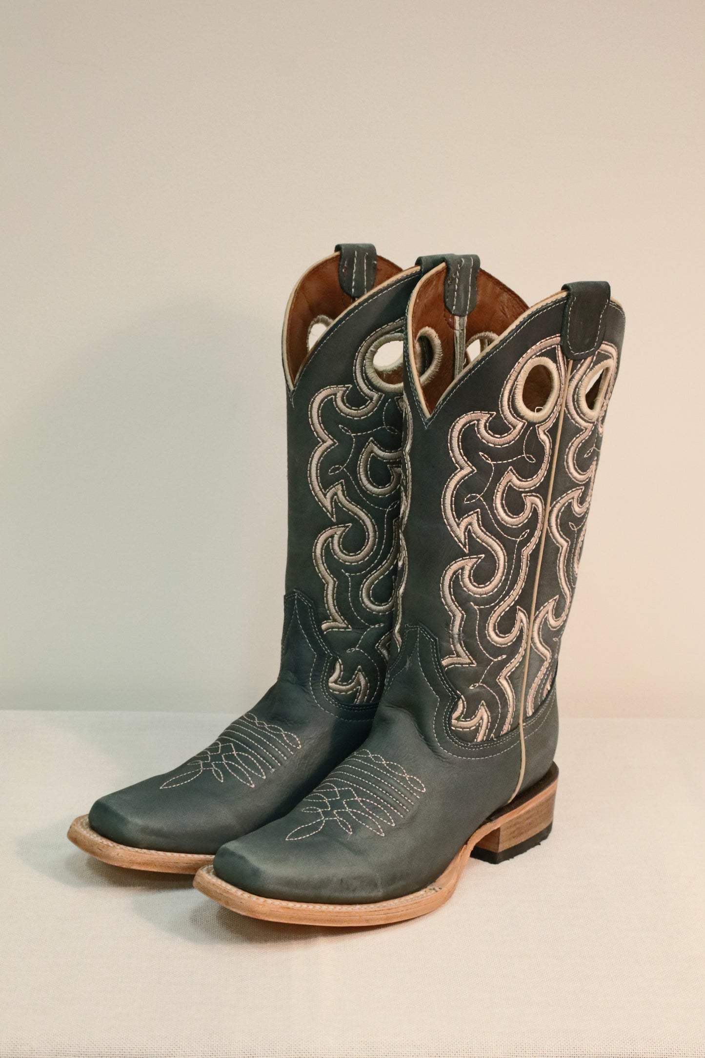Blue Embroidery by Corral