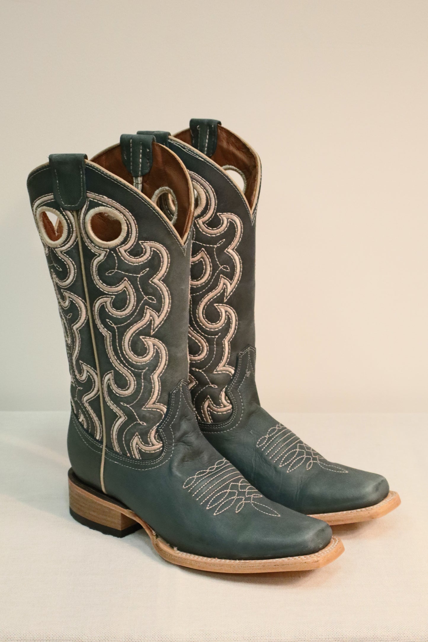 Blue Embroidery by Corral
