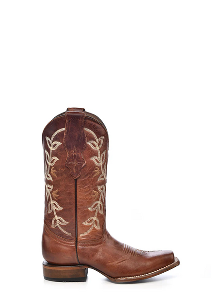 Cognac Embroidery by Corral