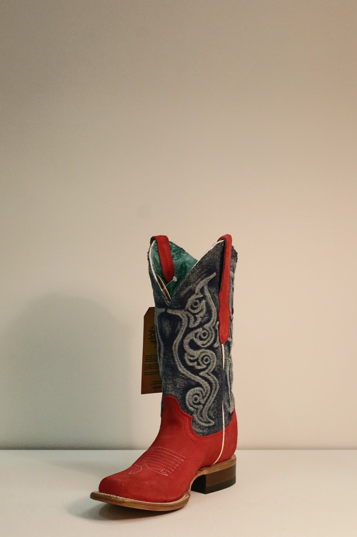 Red with Blue Jean by Corral