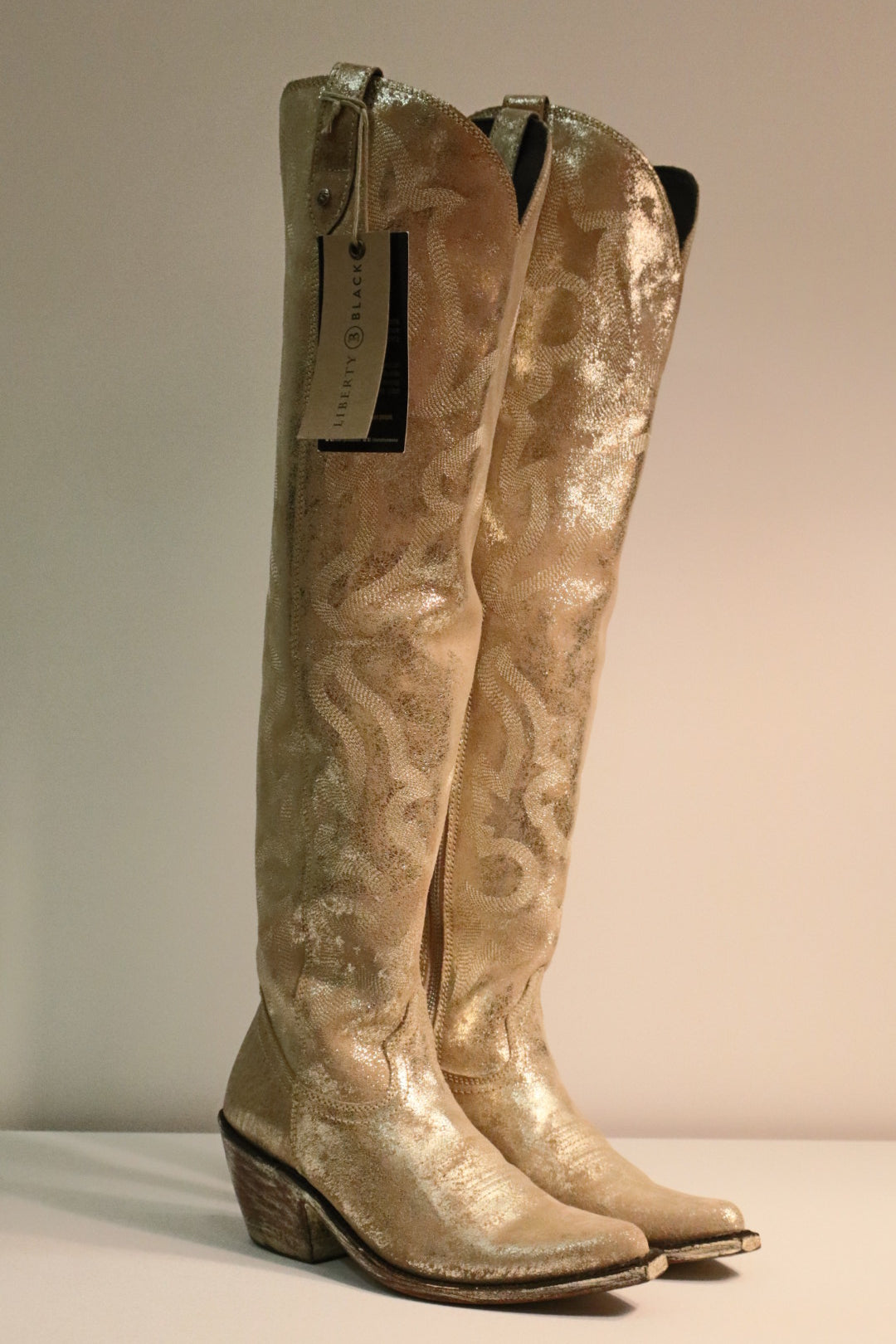 Allyssa - Gold by Liberty Black