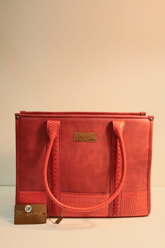Croc Print Wide Tote Bag by Wrangler