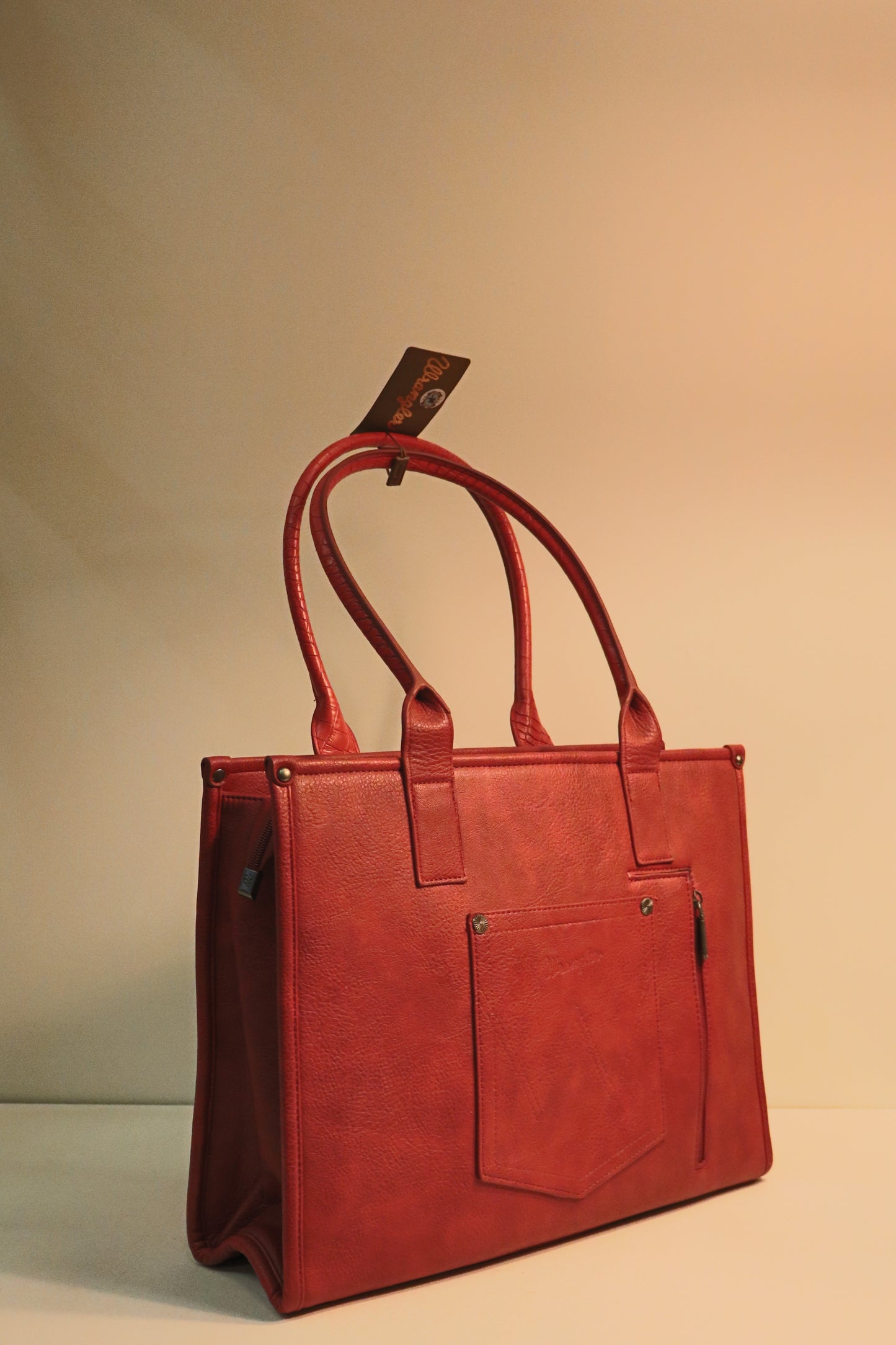 Croc Print Wide Tote Bag by Wrangler